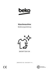 Beko BM3WFT38413W Bedienungsanleitung
