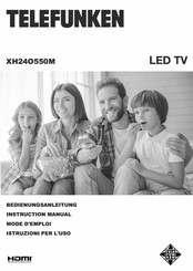 Telefunken XH24O550M Bedienungsanleitung