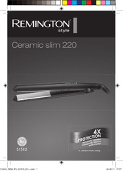 Remington style Ceramic Slim 220 Bedienungsanleitung
