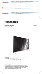Panasonic TX-43JX700E Bedienungsanleitung