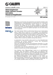 Caleffi 525041 Bedienungsanleitung