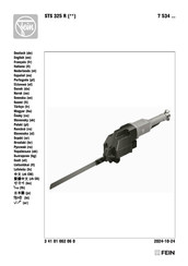 Fein STS 325 R Bedienungsanleitung