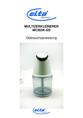 elta MC365K-GS Gebrauchsanweisung