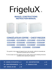 Frigelux CCO300BE Benutzerhandbuch