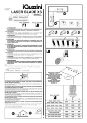 iGuzzini LASER BLADE XS MINIMAL QD83 Bedienungsanleitung