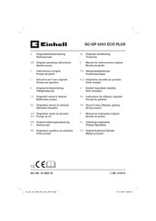 EINHELL 41.802.10 Originalbetriebsanleitung