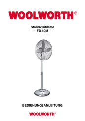 WOOLWORTH FD-40M Bedienungsanleitung