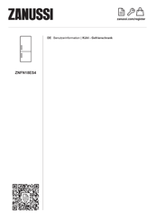 Zanussi ZNFN18ES4 Benutzerinformation