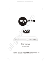 MPMan XVD800 HDMI Bedienungsanleitung