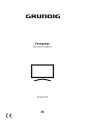 Grundig 43 VUX 722 Benutzerhandbuch