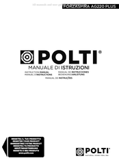 Polti FORZSPIRA AG220 PLUS Bedienungsanleitung