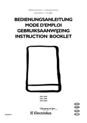Electrolux ERG 23600 Bedienungsanleitung