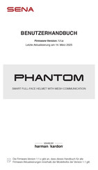Sena PHANTOM Benutzerhandbuch