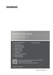Siemens VSZ4 Gebrauchsanleitung