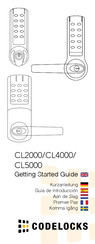 CODELOCKS CL5000 Kurzanleitung