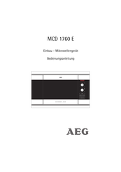 Aeg MICROMAT DUO MCD 1760 E Bedienungsanleitung