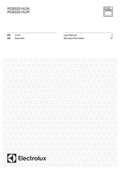 Electrolux ROB3201AOR Benutzerinformation