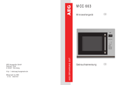 AEG MCC663 Gebrauchsanweisung