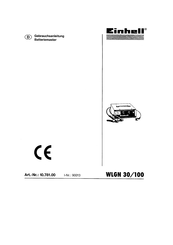 EINHELL 10.781.00 Gebrauchsanleitung
