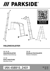 Parkside 458915 2401 Gebrauchsanweisung