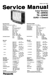 Panasonic TX-28W3C Serviceanleitung
