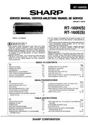 Sharp RT-160ES Serviceanleitung