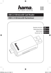 Hama 00123950 Bedienungsanleitung