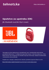 Harman JBL Clip 4 Bedienungsanleitung