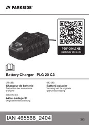 Parkside 465568 2404 Originalbetriebsanleitung