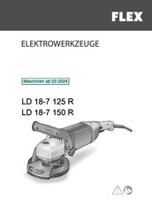Flex LD 18-7 150 R Originalbetriebsanleitung