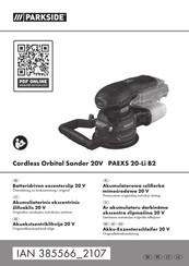 Parkside 385566 2107 Originalbetriebsanleitung