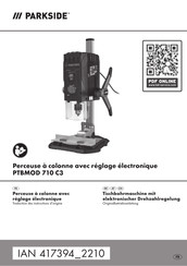 Parkside PTBMOD 710 C3 Originalbetriebsanleitung