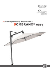 Glatz SOMBRANO easy Bedienungsanleitung