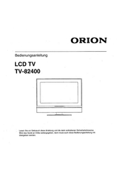 Orion TV-82400 Bedienungsanleitung