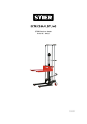 STIER 904512 Betriebsanleitung