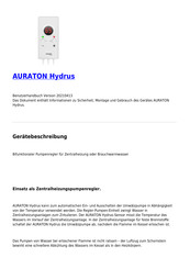 AURATON Hydrus Benutzerhandbuch