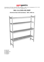 Ggm Gastro 2-LL183E-4-RL153EP Bedienungsanleitung