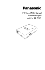Panasonic CZ-TAW1 Installationshandbuch