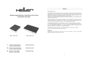 HELLER IKF-E 18 S Bedienungsanleitung