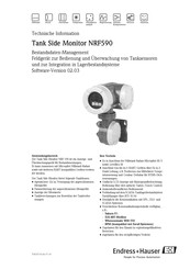 Endress+Hauser NRF590 Technische Information
