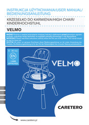 Caretero VELMO Bedienungsanleitung