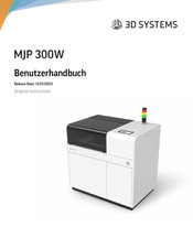 3D Systems MJP 300W Benutzerhandbuch