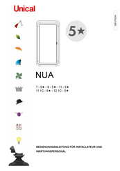 Unical NUA Serie Bedienungsanleitung