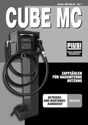 Piusi CUBE MC Betriebs- Und Wartungshandbuch