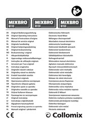 Collomix MIXBRO M130 Original Bedienungsanleitung