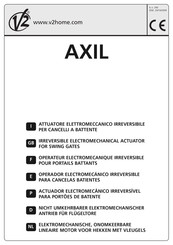 V2 AXIL-FC Bedienungsanleitung