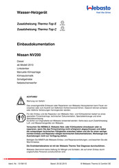 Webasto Thermo Top E Einbaudokumentation
