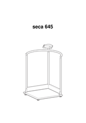 Seca 645 Bedienungsanleitung Und Garantieerklärung