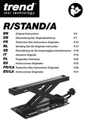 TREND R/STAND/A Übersetzung Der Originalanleitung