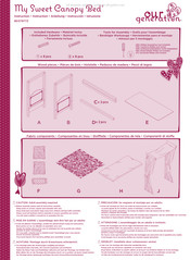 Our Generation My Sweet Canopy Bed Anleitung